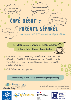 La semaine de la médiation familiale 2025, le service Parentèle mobilisé