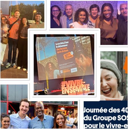 DEPUIS 40 ANS ET POUR LONGTEMPS ENCORE : L’AVENTURE SOS CONTINUE !